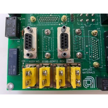 AMAT 0100-03012 Heater Control Controller Spill Sensor Board